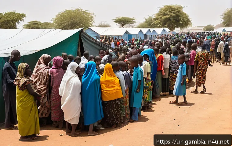 감비아 난민 문제 관련 이미지 1